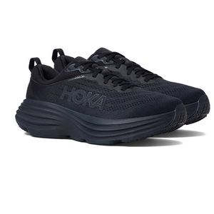 Brand New HOKA Bondi 8 Black/Black Size 6